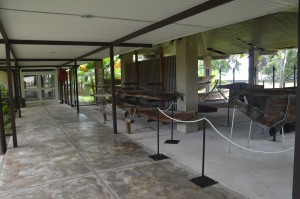 La 5ème salle d’exposition sera construite en lieu et place de l’abri à pirogues