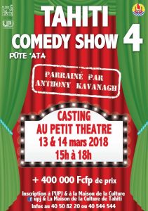 Auditions Tahiti Comedy Show 4