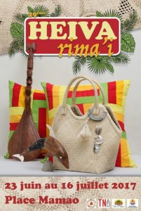 129 - Dossier - 30 ans Heiva rima'i - Affiche 2017
