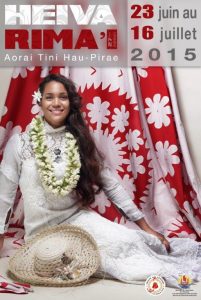 129 - Dossier - 30 ans Heiva rima'i - Affiche heiva rimai 2015