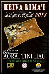 129 - Dossier - 30 ans Heiva rima'i - heiva rima'i 2013 visuel 2
