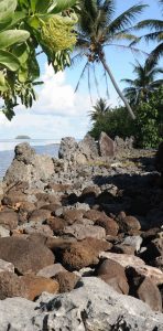 130 - Rdv Taputapuatea - Autel du marae 'opu-teina, avancée Mata-hira-i-te-ra'i - Photo SCP