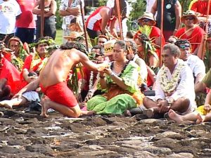 132 - Rdv Taputapuatea - cérémonie du kava - capture d'écran du reportage TNTV