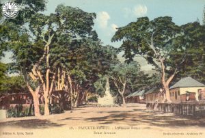 Le saviez vous av Pouvanaa'a Oopa avenue bruat & monument aux morts format paysage_estampillé