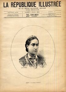 1884-03-08_La République illustrée la reine Marau