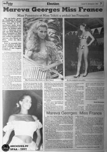 Le saviez vous Les Miss Tahiti les Nouvelles_31_12_1990