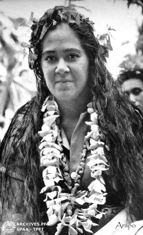 19 Fi -33 Taua, la fille de Paul Gauguin,