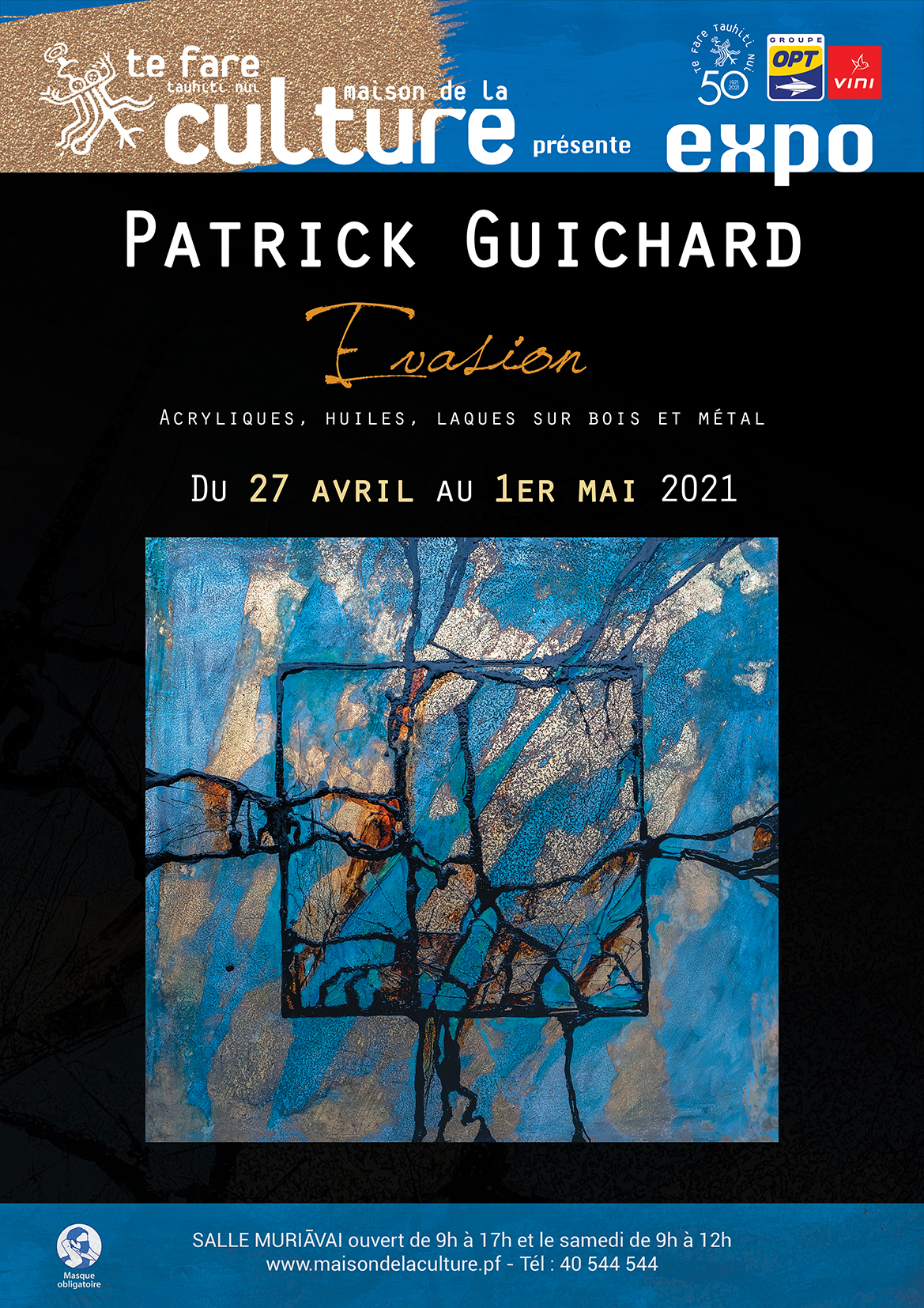 Affiche Expo GUICHARD- 2021 - web