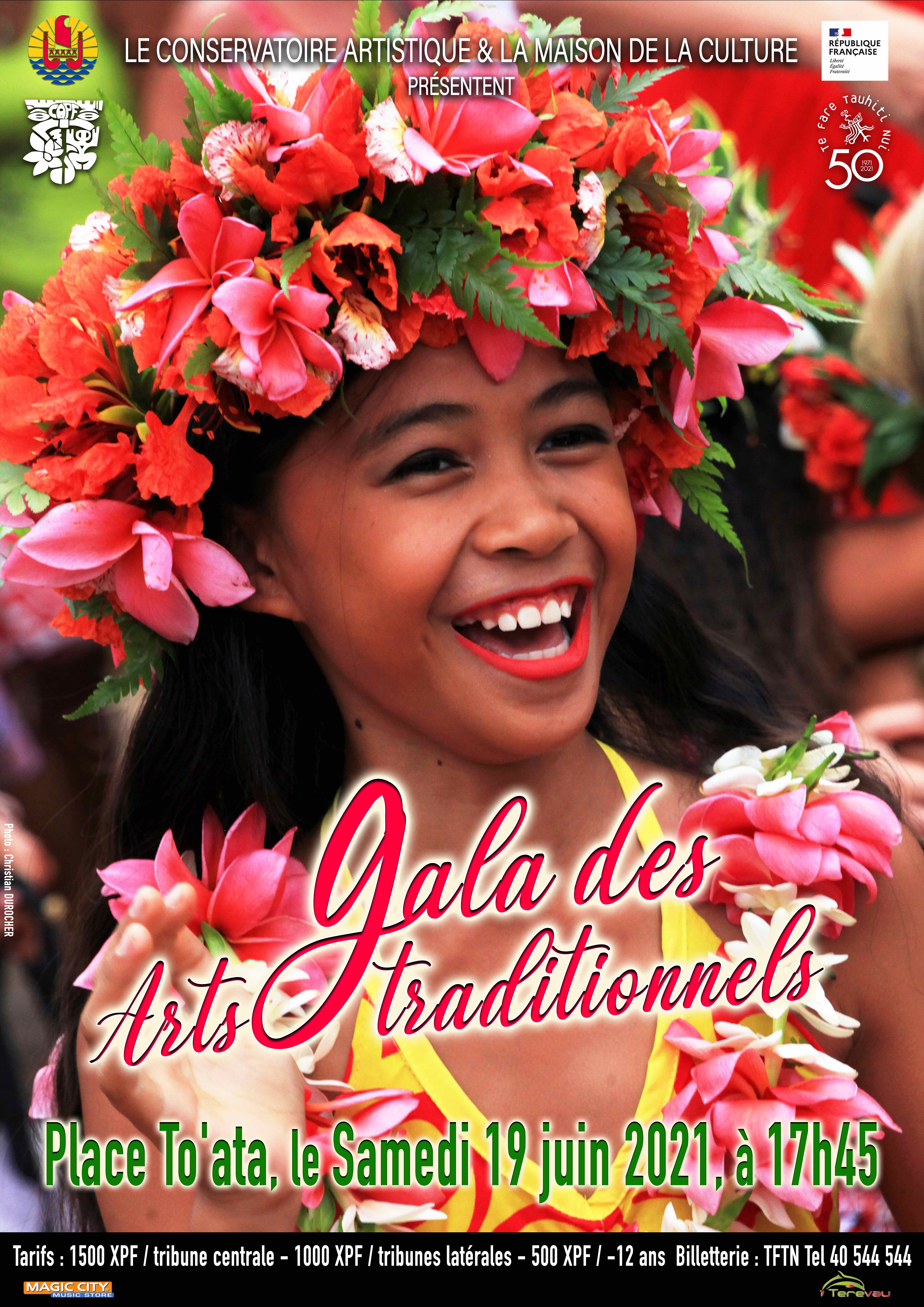 AFFICHE NEW - GALA DES ARTS TRADITIONNELS - 19 JUIN 2021