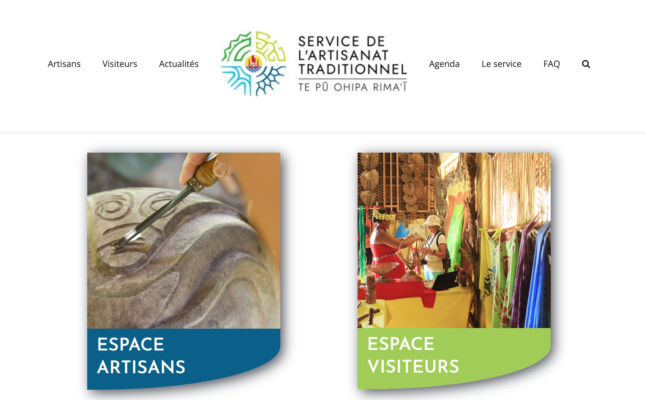 POUR VOUS SERVIR site internet artisanat